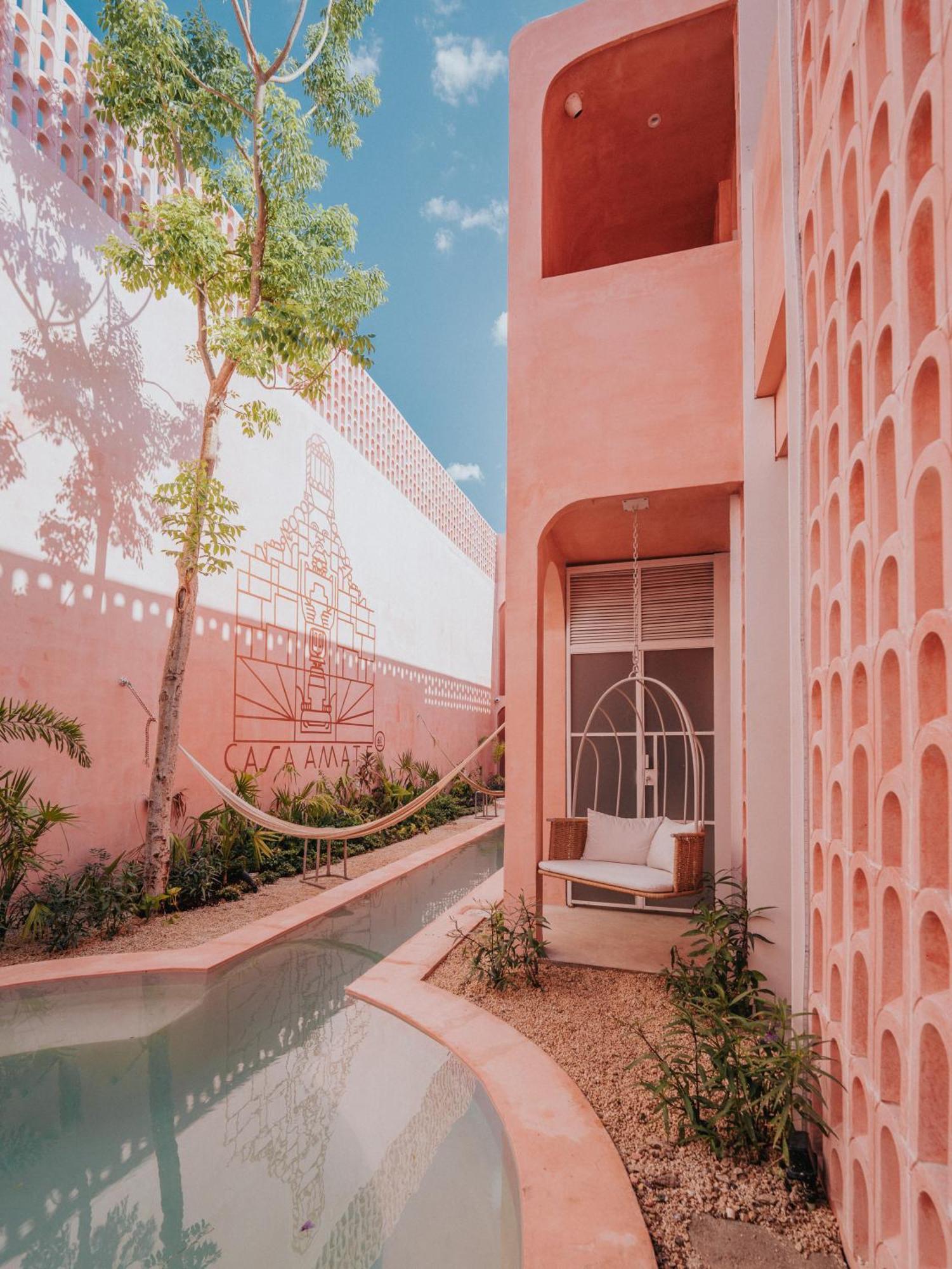 Casa Amate 61 Boutique Hostel Мерида Экстерьер фото