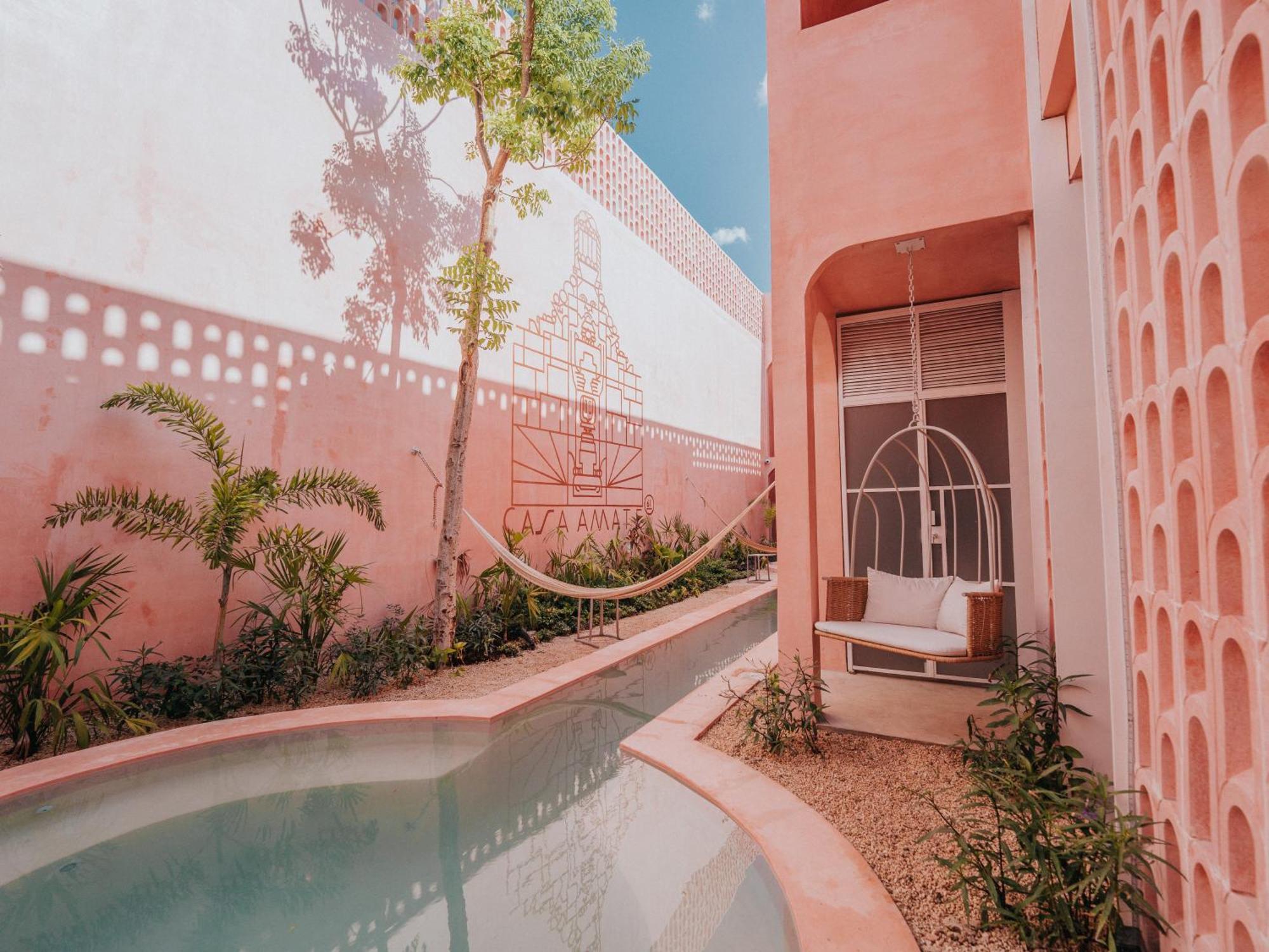 Casa Amate 61 Boutique Hostel Мерида Экстерьер фото